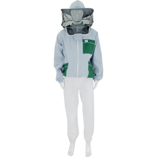 Bluza pszczelarska rozpinana z kapeluszem SAF NATURA, model 2 - SN_6058N