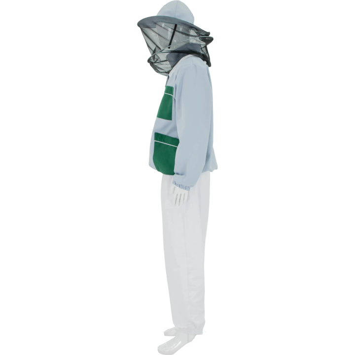 Bluza pszczelarska rozpinana z kapeluszem SAF NATURA, model 2 - SN_6058N