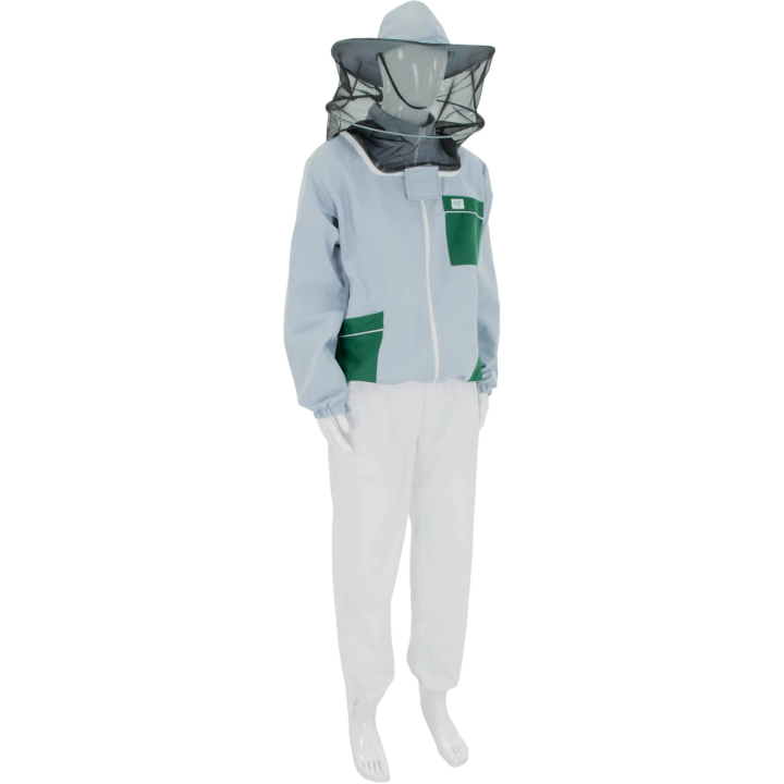 Bluza pszczelarska rozpinana z kapeluszem SAF NATURA, model 2 - SN_6058N