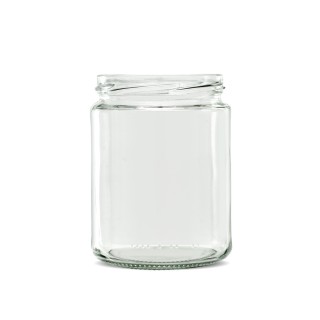 Słoik 540 ml prosty, zgrzewka 8 sztuk