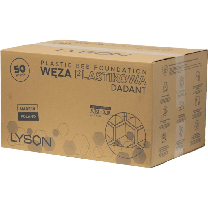 Węza plastikowa Dadant (50 szt.)