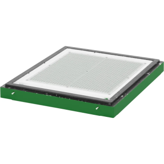 Segmentowy poławiacz pyłku Dadant, LN, AP, WL 12-ramkowy do dennicy higienicznej, WERSJA 2, malowany (ZIELONY) - W102400_VER2_Z