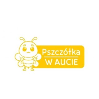 Naklejka samochodowa PSZCZÓŁKA W AUCIE