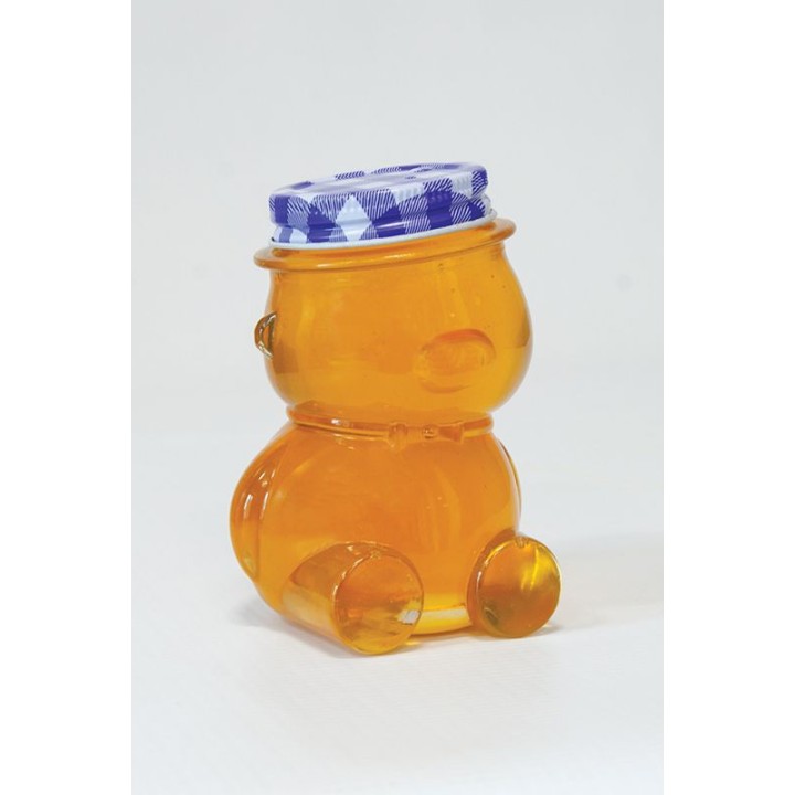 Paczka 8 szt słoiczków miś 150ml z nakrętkami  (8szt) -  wzór A40