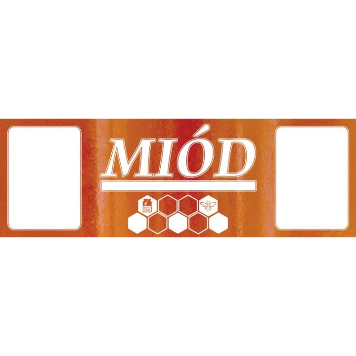 Etykiety na folii do nadruku (100szt) - wzór EN14