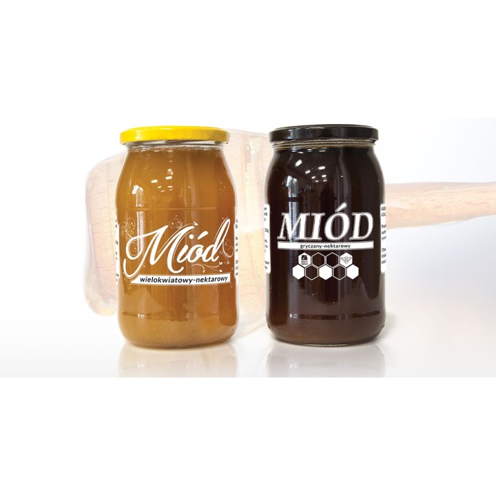 Etykiety na folii do nadruku (100szt) - wzór EN14