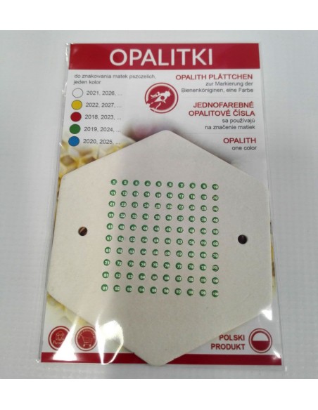 OPALITKI POLSKIE (zielone) (1szt) - wzór OPALZ