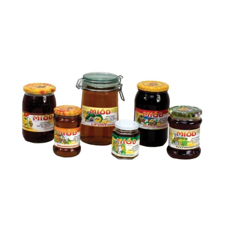 Paczka etykiet na miód mniszkowy (100szt) - wzór E1043