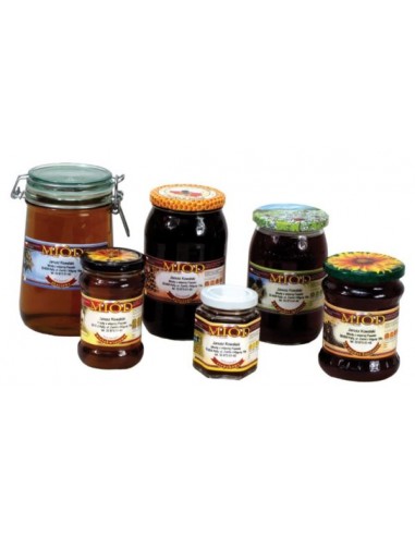 Paczka etykiet na miód wrzosowy (100szt) - wzór...