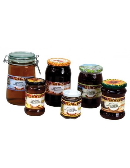 Paczka etykiet na miód wrzosowy (100szt) - wzór E1038