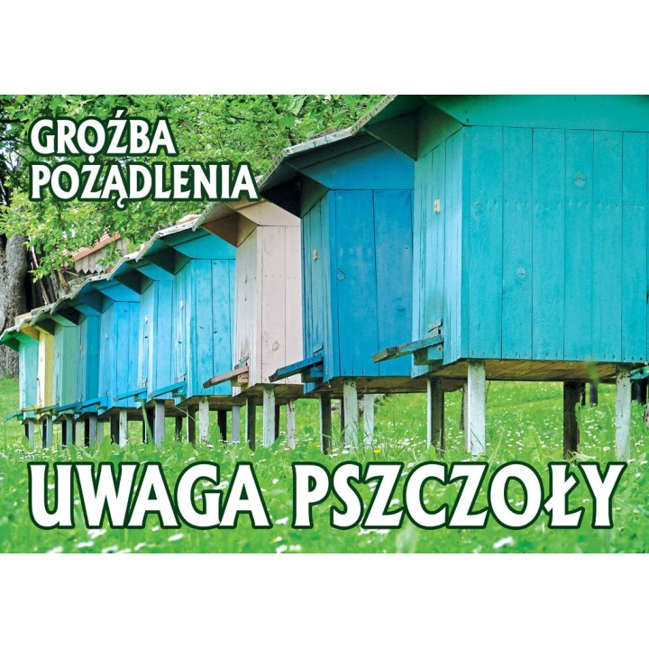 Duża tablica ostrzegawcza - wzór F337