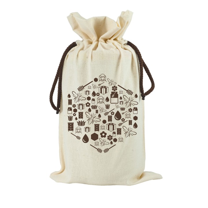 Woreczek ekologiczny prezentowy na 1 słoik 900 ml (1szt) -  TE5i