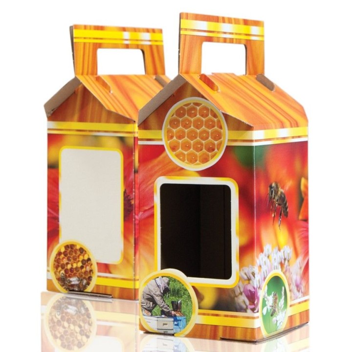 Pudełko Ozdobne na 1 słoik 900ml (10szt) - P1B