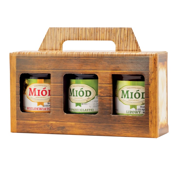 Pudełko na 3 słoiki 315ml (10szt) – P2g