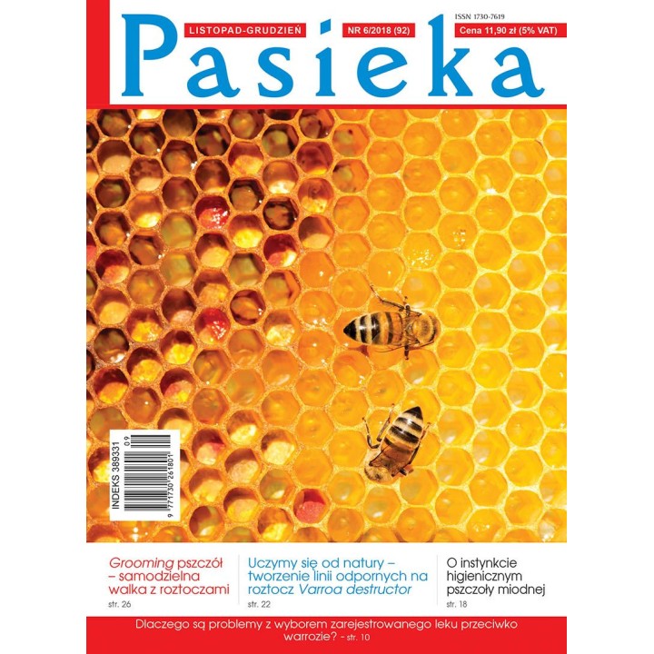 Pasieka nr 6/2018 (92) - PAS92