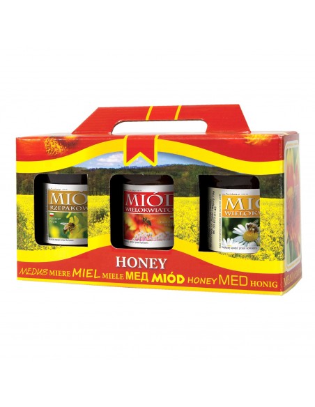 Pudełko na 3 słoiki 315ml (10szt) -  P2B