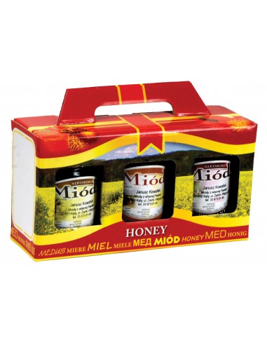 Pudełko na 3 słoiki 315ml (10szt) -  P2B