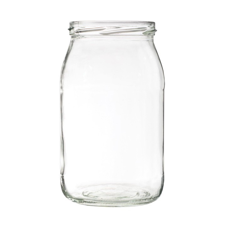 Słoiki 0,9 litra 900ml na miód i przetwory (paczka 48 szt)  - wzór A5