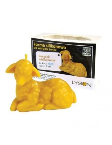Silikonowa forma na świece - Baranek...