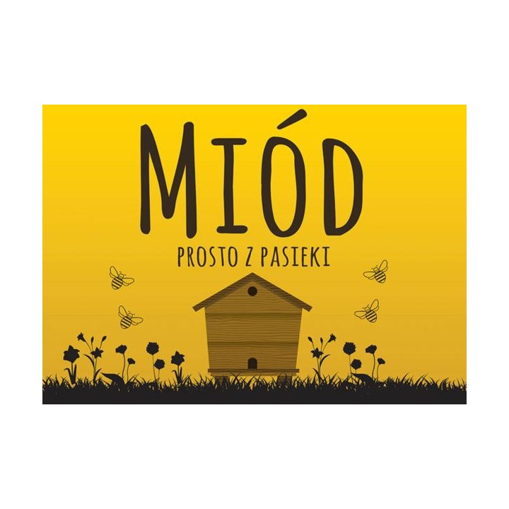 Naklejka na tablicę reklamową rozm. 43x30,5cm - N241