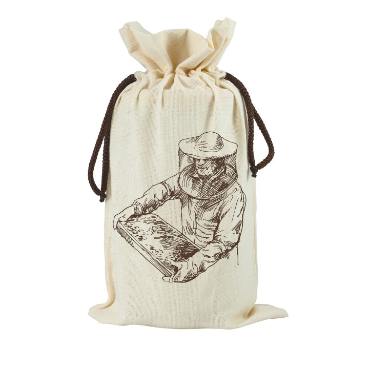 Woreczek ekologiczny prezentowy na 1 słoik 900 ml (1szt) - TE5l