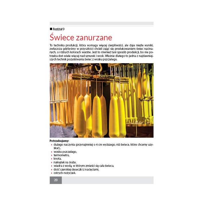 Krótki poradnik o produkcji świec (Martyna Walerowicz) K216