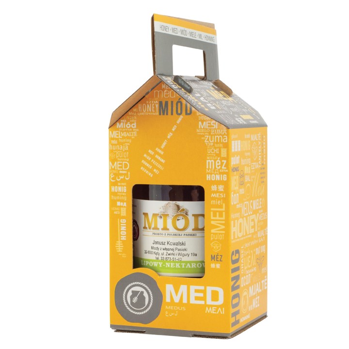 Pudełko Ozdobne na 1 słoik 900ml (10szt) - P1g