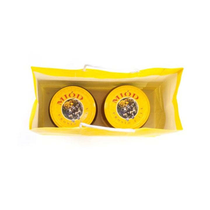 Torba papierowa żółta premium (10szt.) -  TP9