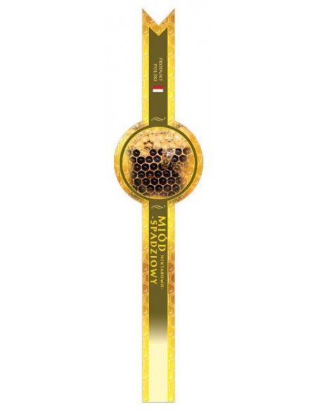 Paczka banderol miód nekt. spadziowy (100 szt) - wzór BA106