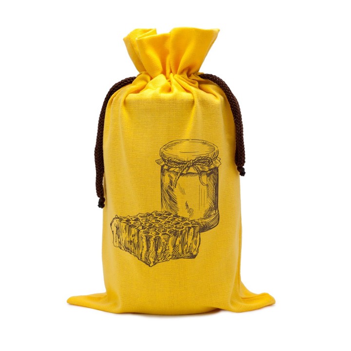 Woreczek ekologiczny prezentowy na 1 słoik 900 ml (1szt) - TE5Ym