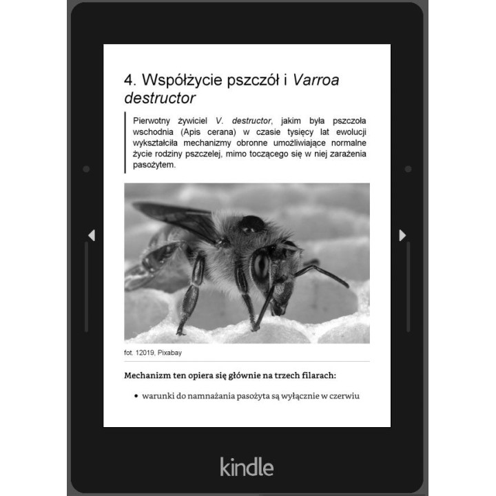 Cyfrowa wersja książki „Pokonaj warrozę” wydanie III uaktualnione