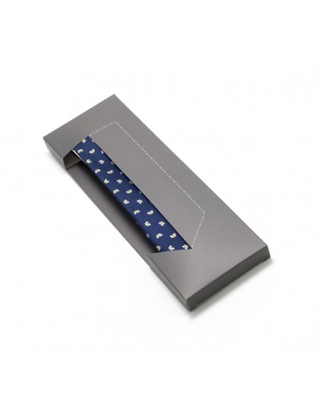 Krawat dla pszczelarza z motywem pszczelarskim - KRAW1