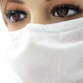 Maseczka ochronna biała - wielokrotnego użytku - 60331