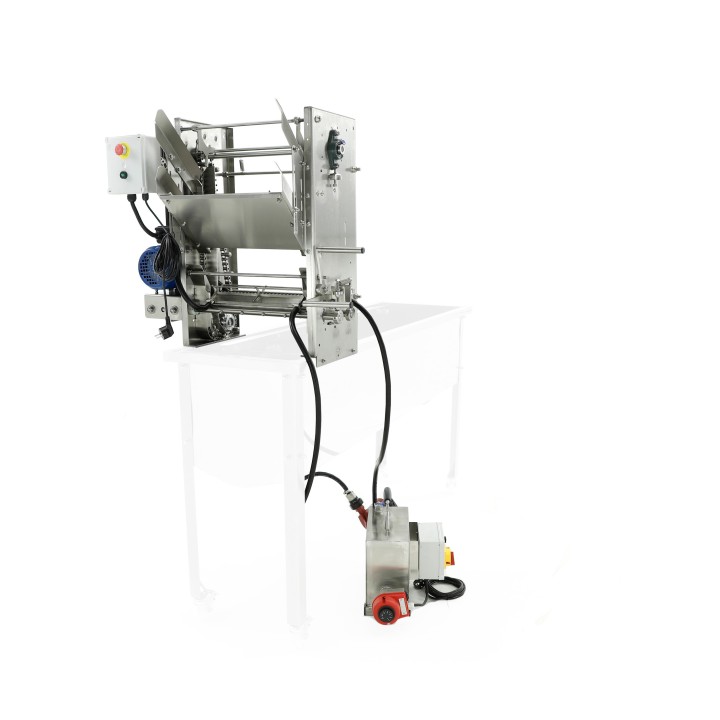 Opcja do stołu do odsklepiania – moduł odsklepiający ze ślizgami 230V, z obiegiem zamkniętym – MINIMA LINE