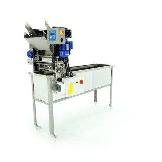 Stół do odsklepiania z podajnikiem automatycznym - noże podgrzewane elektrycznie - zasilanie 230V