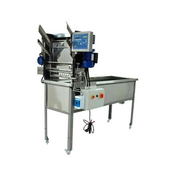 Stół do odsklepiania z podajnikiem automatycznym - noże podgrzewane elektrycznie - zasilanie 230V