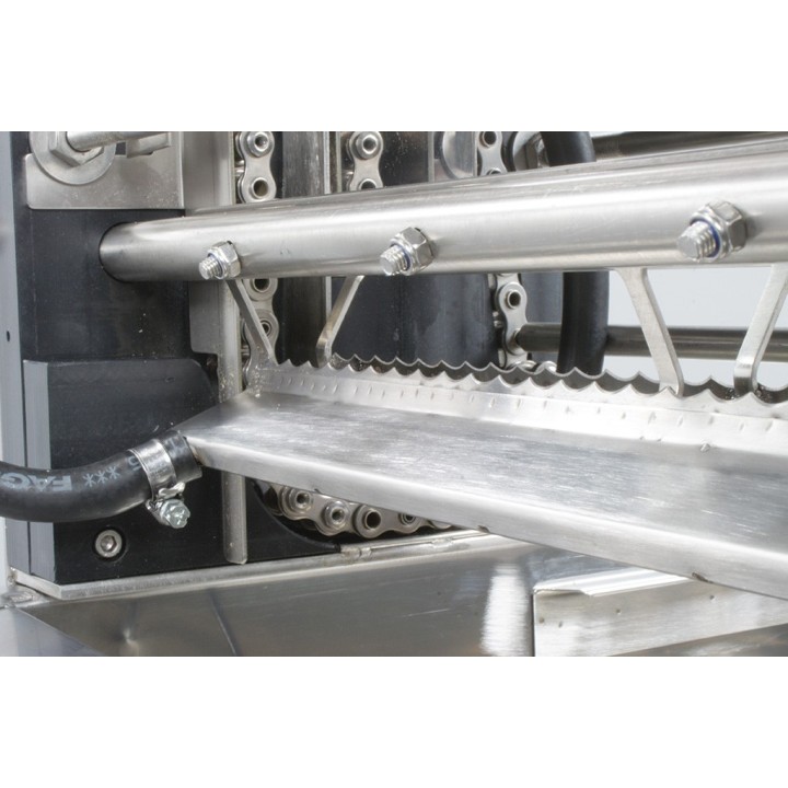 Stół do odsklepiania z podajnikiem automatycznym - zasilanie 400V - noże podgrzewane elektrycznie