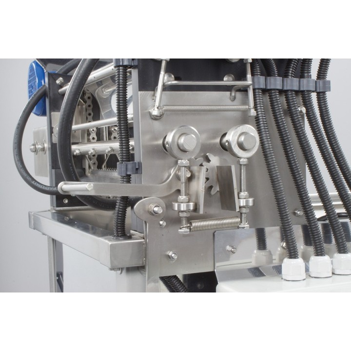 Stół do odsklepiania z podajnikiem automatycznym - zasilanie 400V - noże podgrzewane elektrycznie