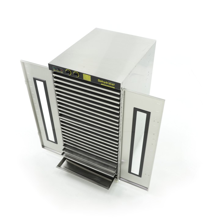 Suszarka do pyłku - 24 półki i 48 szuflad (pojemność: 600 l)