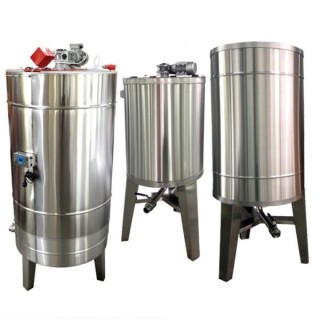 Zbiornik z płaszczem grzewczym i zintegrowanym stojakiem – 500l