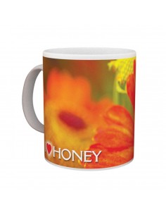 Kubek z motywem pszczelarskim "I LOVE HONEY" - KUB3
