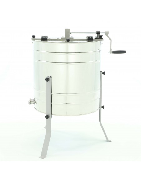 Miodarka 4-plastrowa diagonalna ręczna , Ø600, kosz uniwersalny - W2027BV