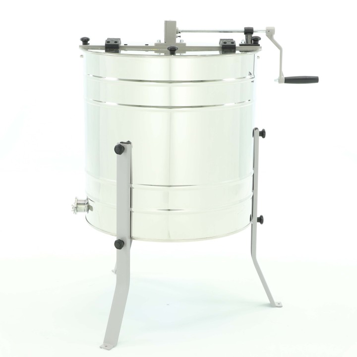 Miodarka 4-plastrowa diagonalna ręczna , Ø600, kosz uniwersalny - W2027BV