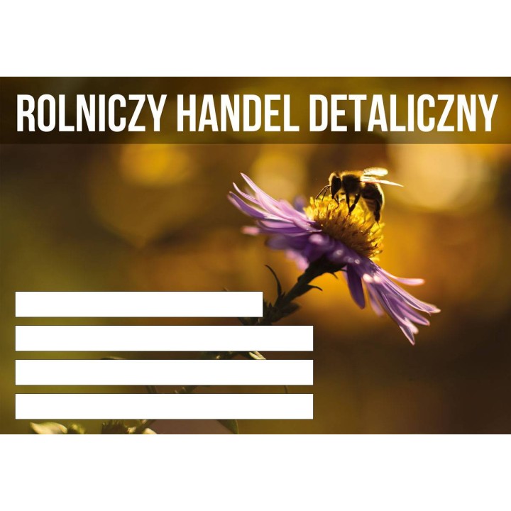 Średnia tablica informacyjna RHD - wzór F258