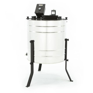 Miodarka 4-plastrowa diagonalna elektryczna 230V, Ø600, kosz uniwersalny - BASIC LINE -  W224BB