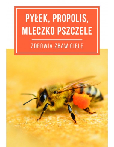 Broszura "Pyłek, propolis, mleczko pszczele" (10szt) - wzór K80