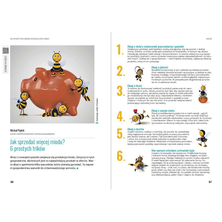 Książka „Rok w pasiece" wyd. II (praca zbiorowa pod redakcją Teresy Kobiałki) -  K2300