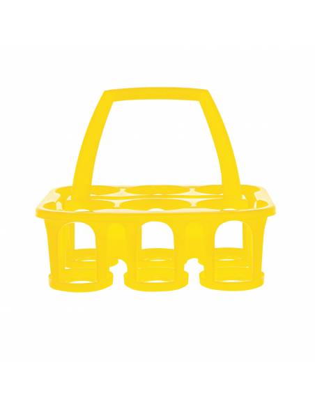 Kobiałka na słoiki z miodem - żółta - TS2