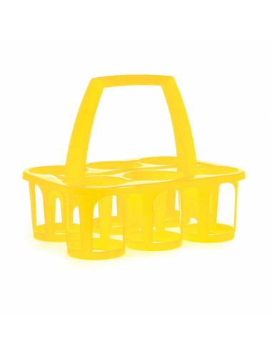 Kobiałka na słoiki z miodem - żółta - TS2