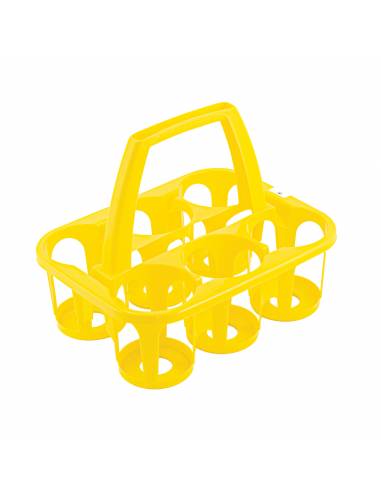 Kobiałka na słoiki z miodem - żółta - TS2